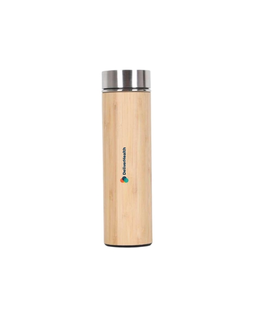 Bamboo Flask Natural Brown- 450 ML